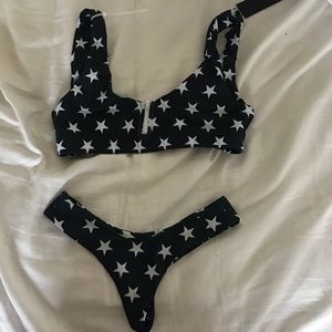 NWT stone fox swim set